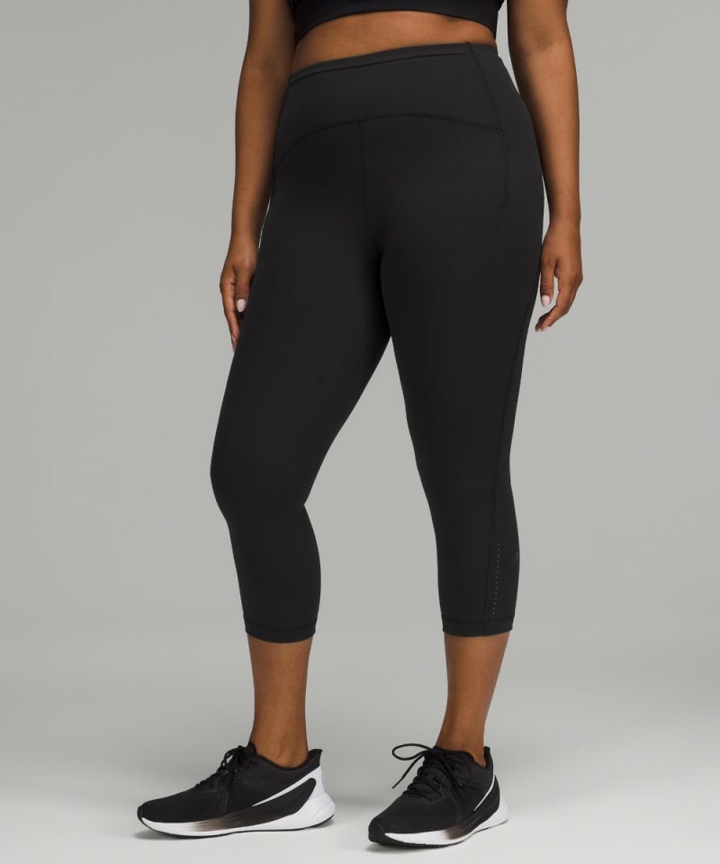 Lululemon | Women's Swift Speed High-Rise Crop 21"L Black