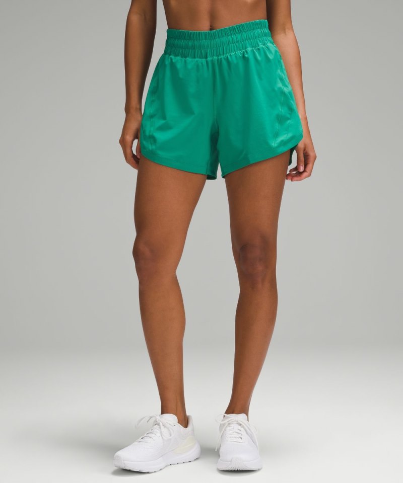 Lululemon | Women's Track That High-Rise Lined Short 5"L Cascadia Green