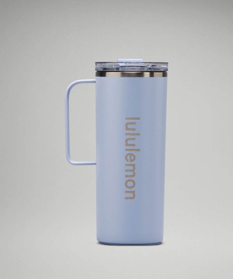 Lululemon | Women's Insulated Mug 20oz Blue Linen