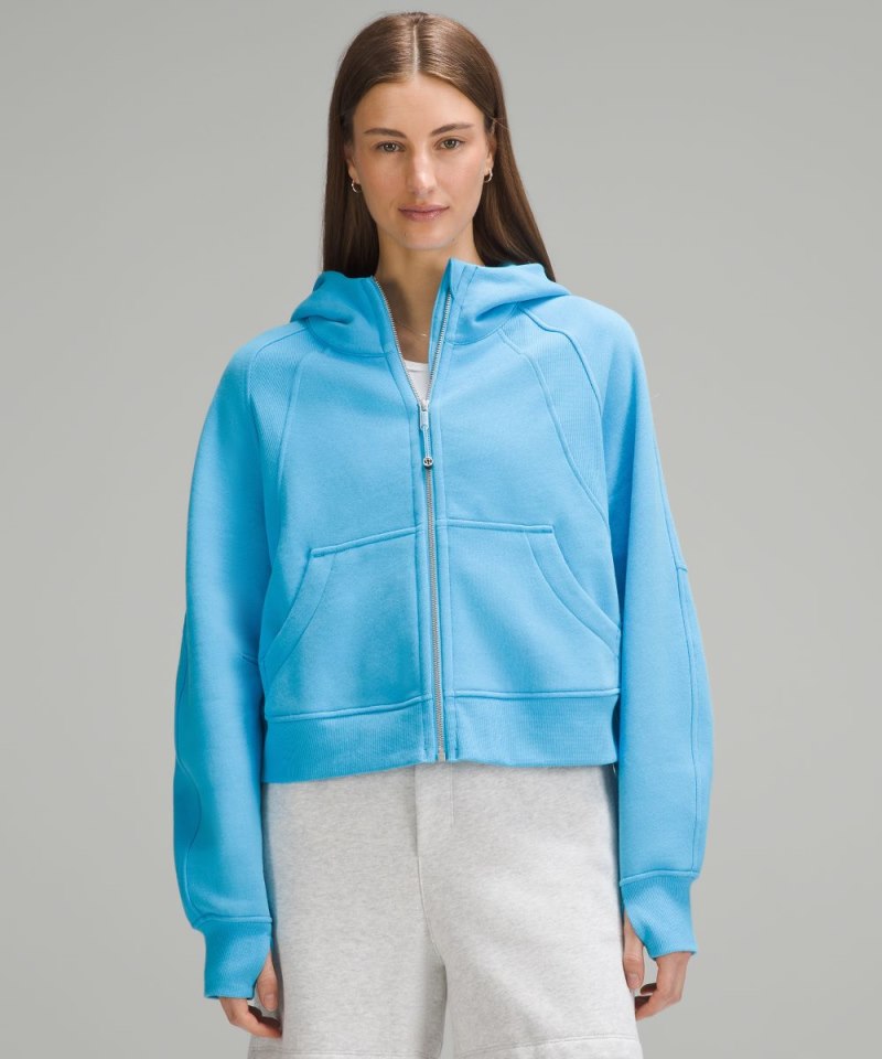 Lululemon | Women's Scuba Oversized Full-Zip Hoodie Kayak Blue L