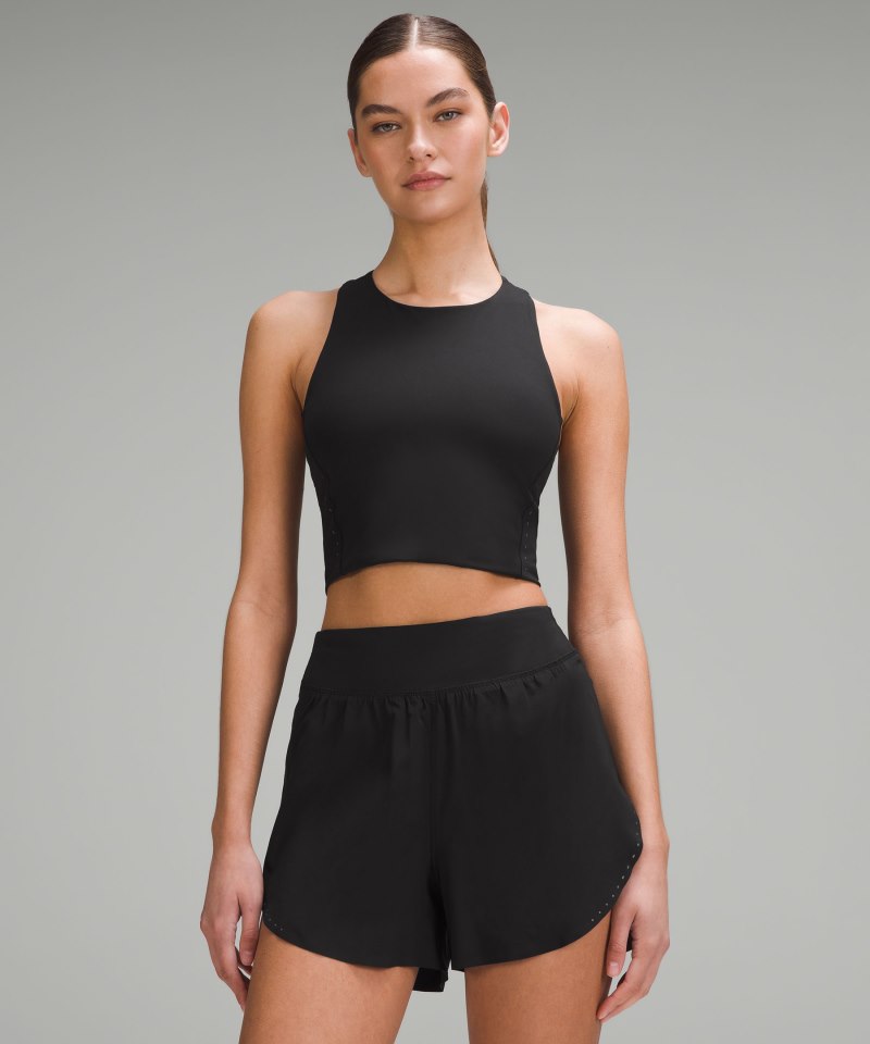 Lululemon | Women's Swift Speed Cropped Tank Top B / C Cup Black