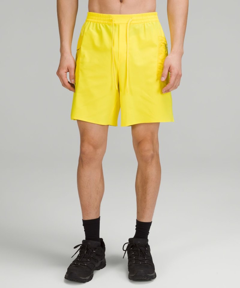 Lululemon | Men's Water-Repellent Hiking Short 8"L Sonic Yellow