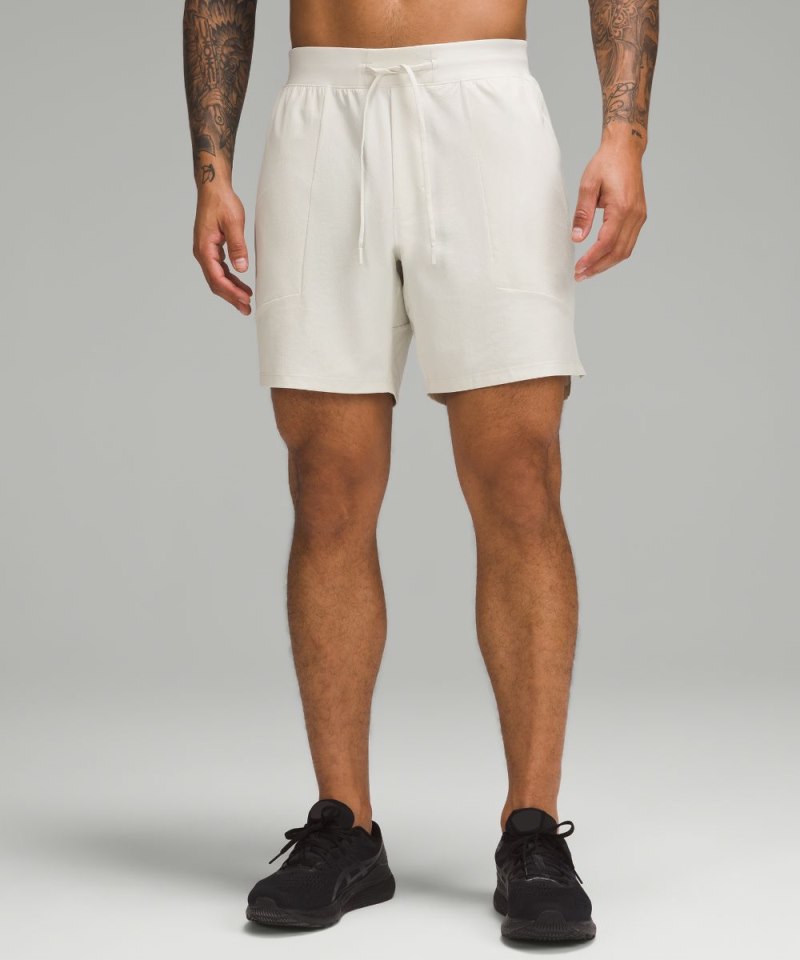 Lululemon | Men's License to Train Linerless Short 7"L Bone