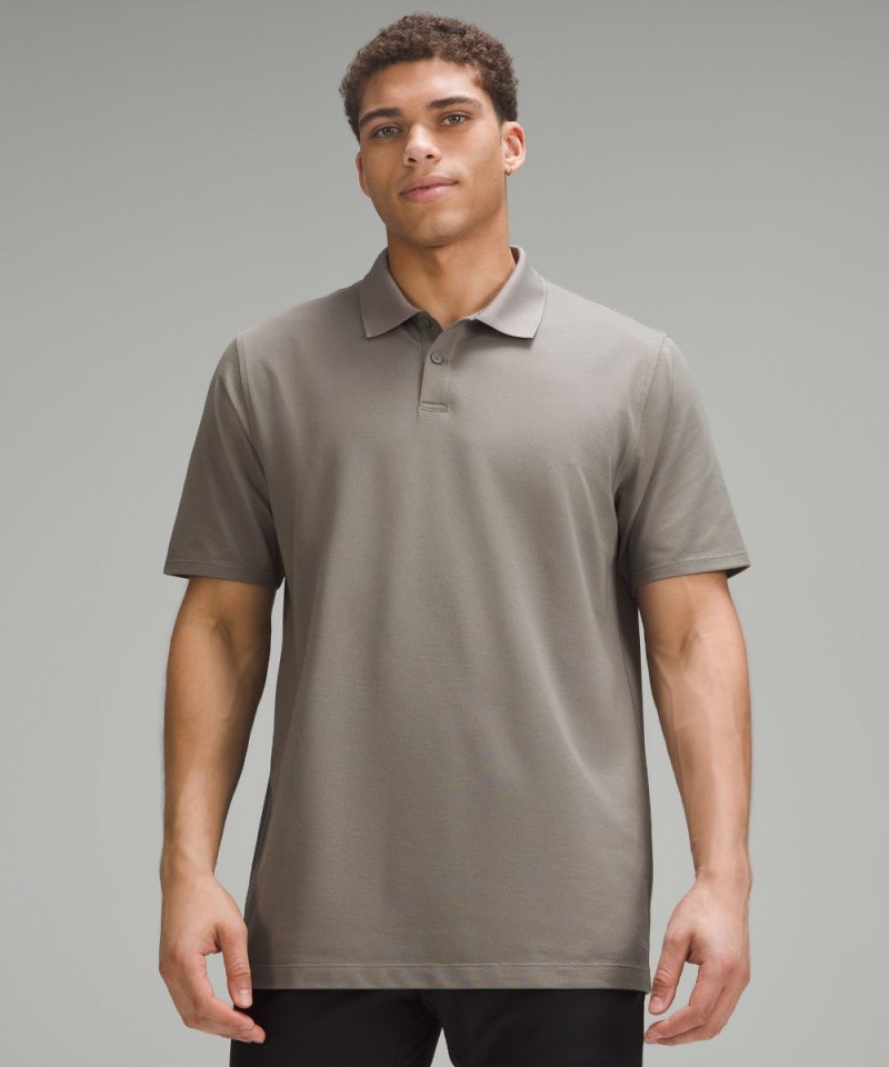 Lululemon | Men's Classic-Fit Pique Short-Sleeve Polo Shirt Rover