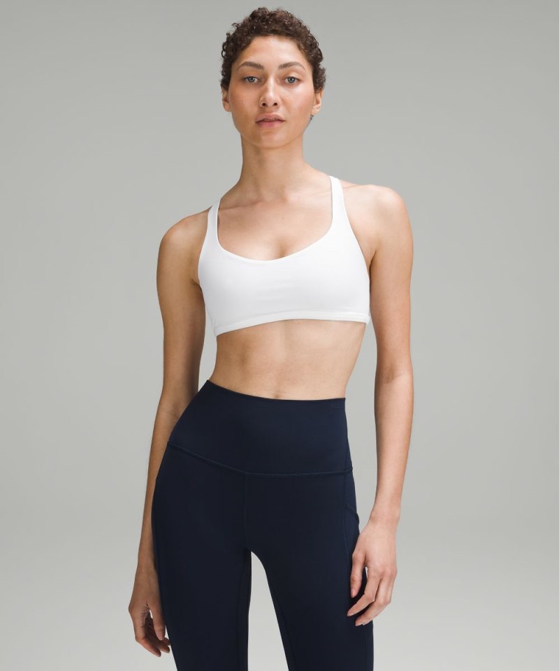 Lululemon | Women's Free to Be Bra - Wild Light Support, A / B Cup White