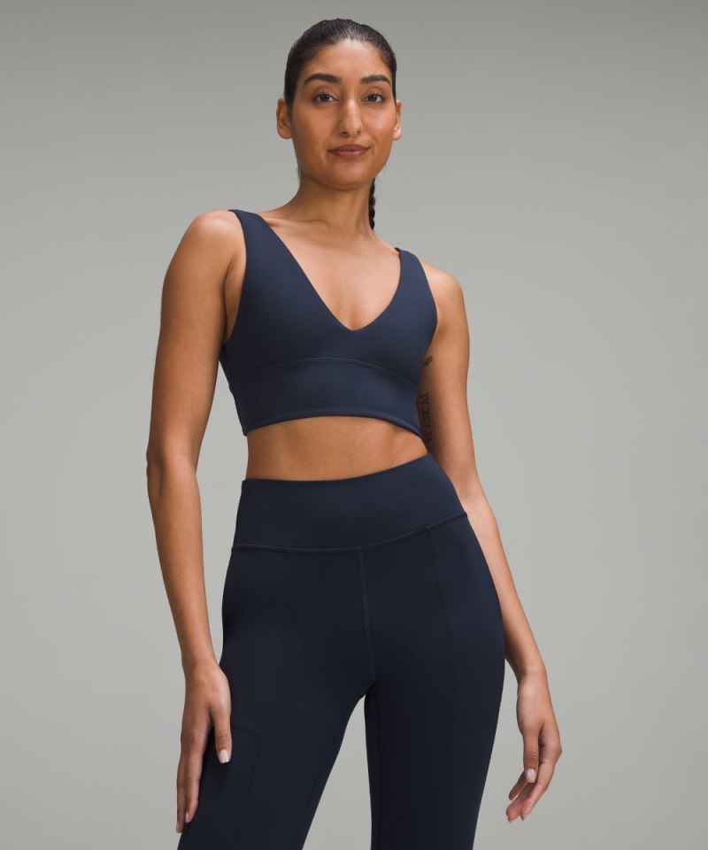 Lululemon | Women's Align V-Neck Bra Light Support, A / B Cup True Navy