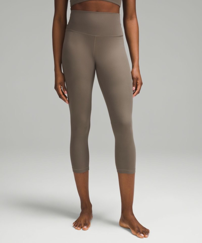 Lululemon | Women's Align High-Rise Ribbed Crop 23"L Nomad