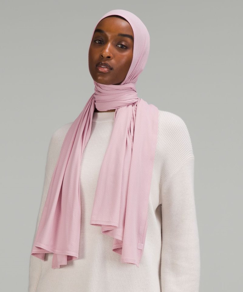 Lululemon | Women's WoScarf-Style Hijab Pink Peony