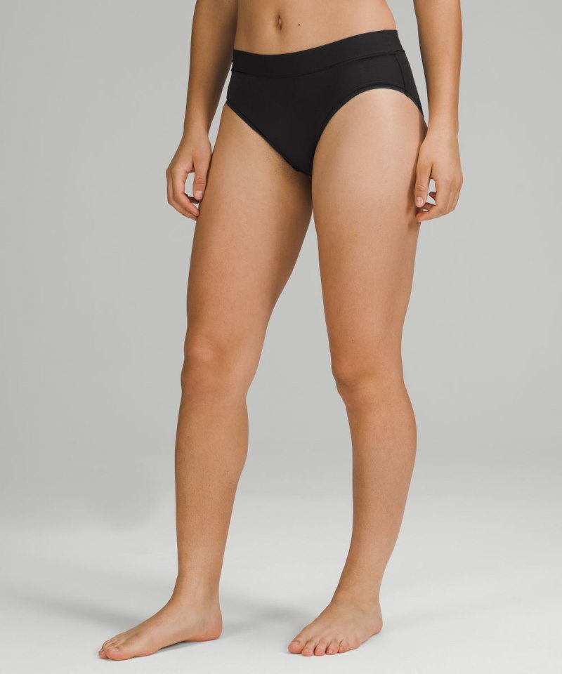 Lululemon | Women's UnderEase High-Rise Bikini Underwear Black