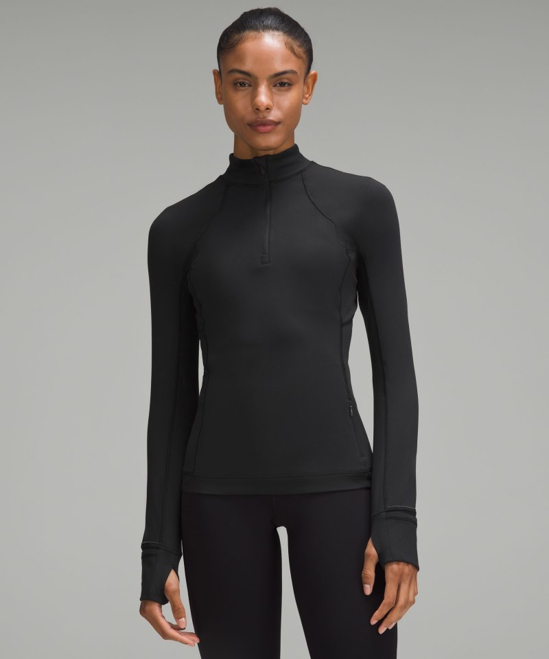 Lululemon | Women's It's Rulu Half Zip Black