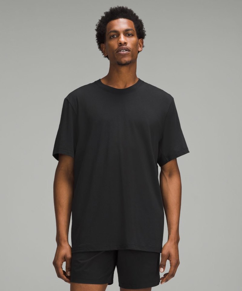 Lululemon | Men's Zeroed In Short-Sleeve Shirt Black