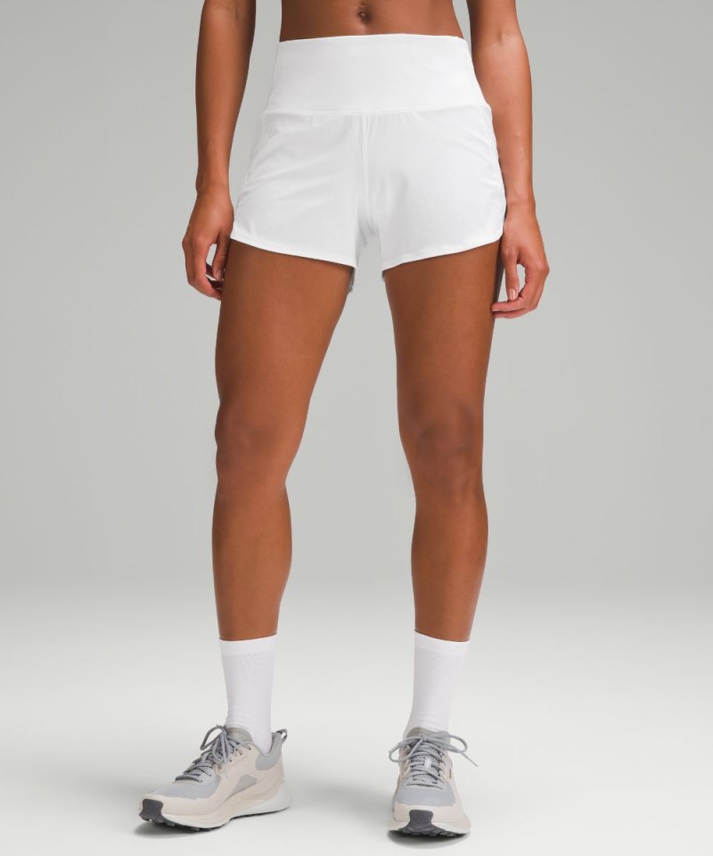 Lululemon | Women's Speed Up High-Rise Lined Short 4"L White