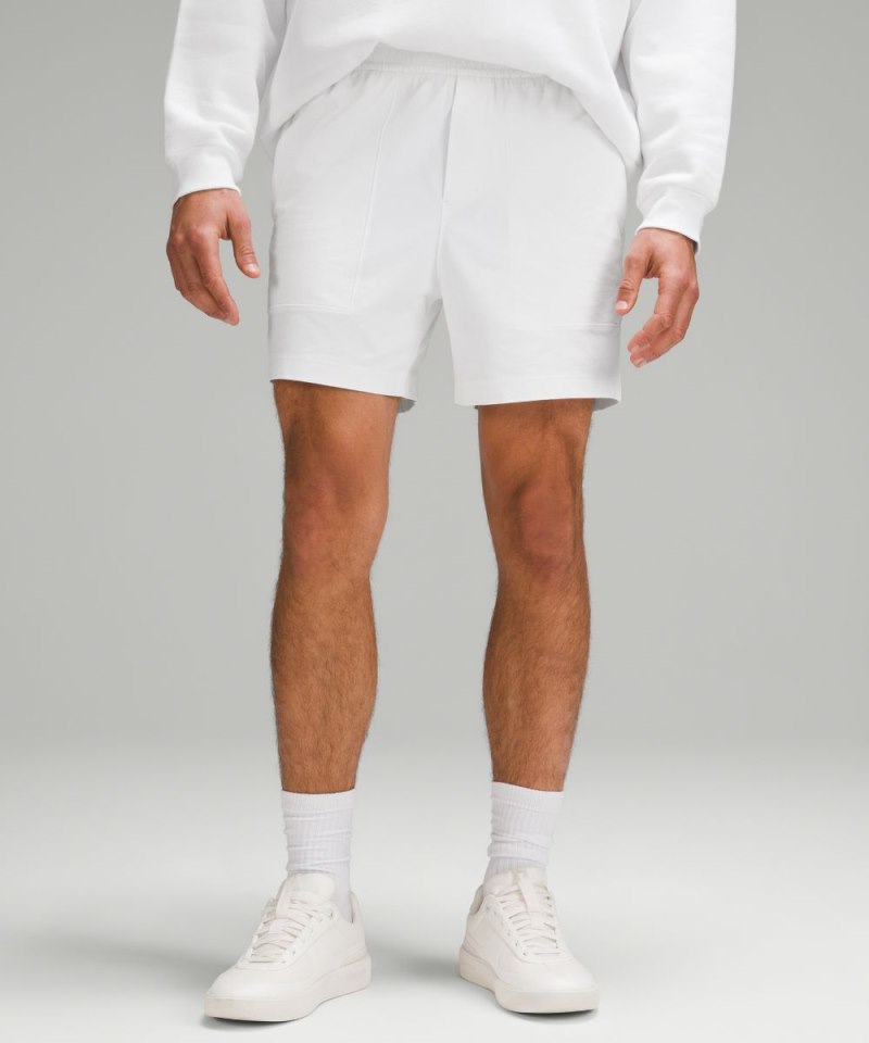 Lululemon | Men's Bowline Short 5"L Stretch Cotton VersaTwill White