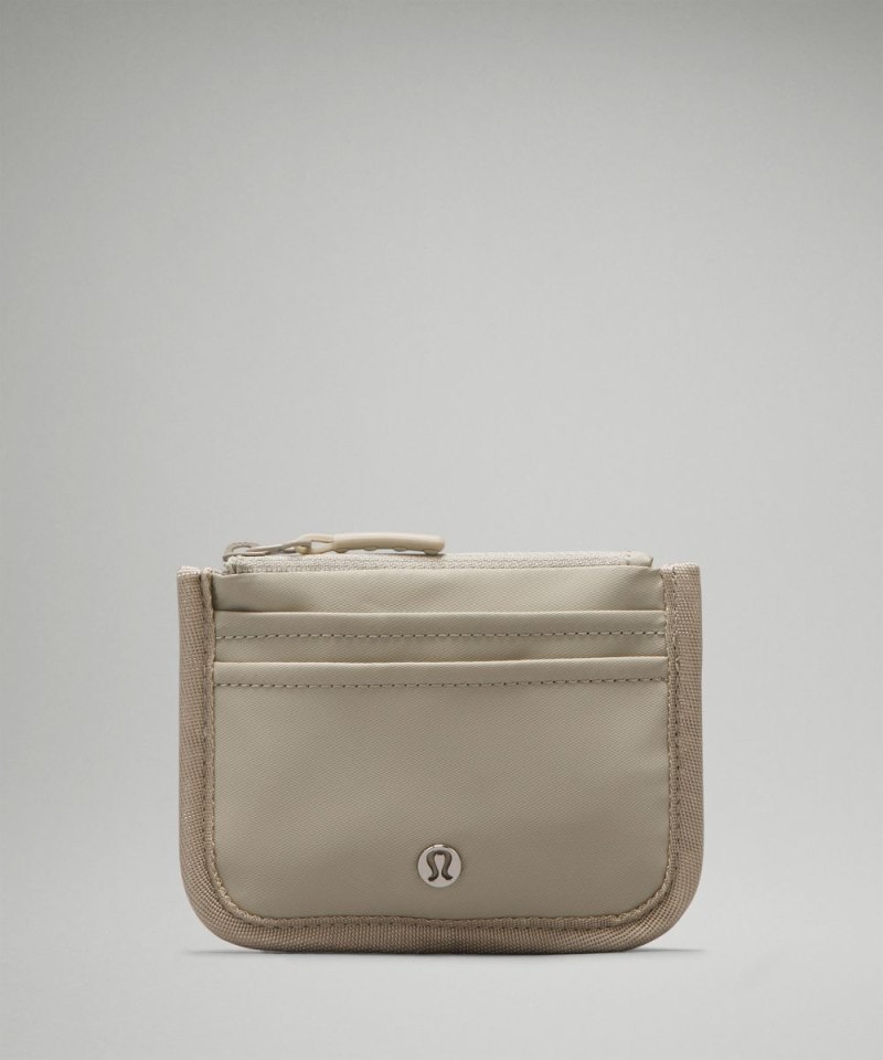 Lululemon | Women's True Identity Card Case Raw Linen