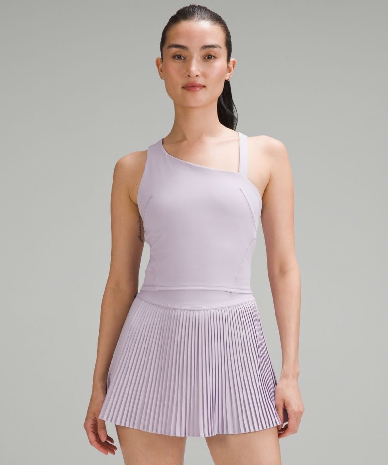 Lululemon | Women's Everlux Asymmetrical Tennis Tank Top Lilac E