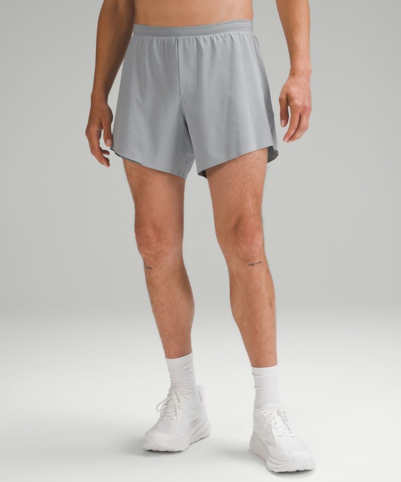 Lululemon | Men's Fast and Free Lined Short 6"L Rhino Grey