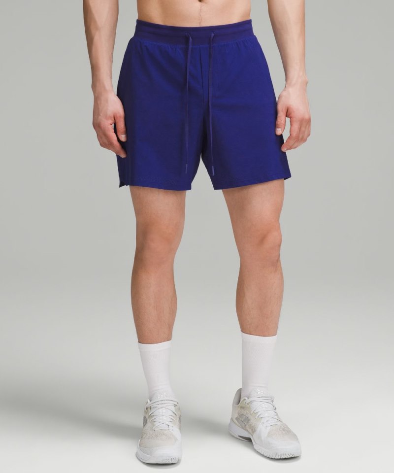 Lululemon | Men's Vented Tennis Short 6"L Classic Fit Larkspur