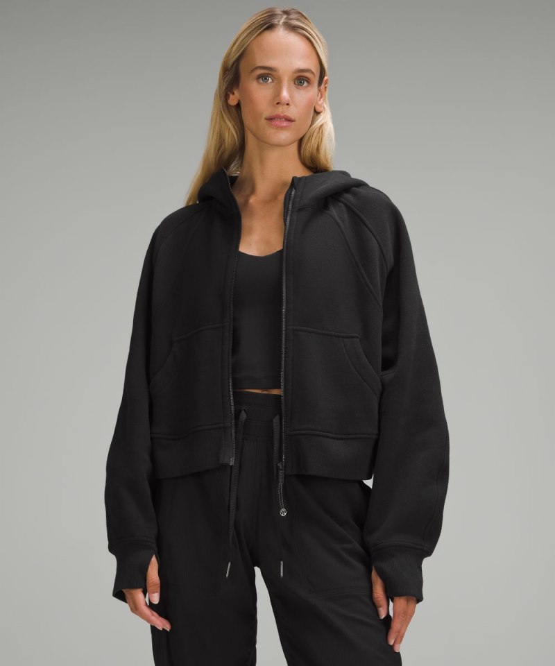 Lululemon | Women's Scuba Oversized Full-Zip Hoodie Black