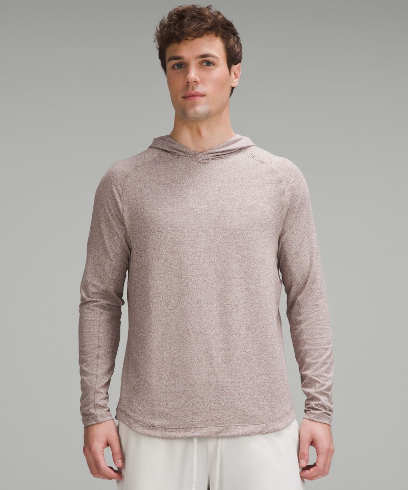 Lululemon | Men's License to Train Hoodie Heathered Taupetastic