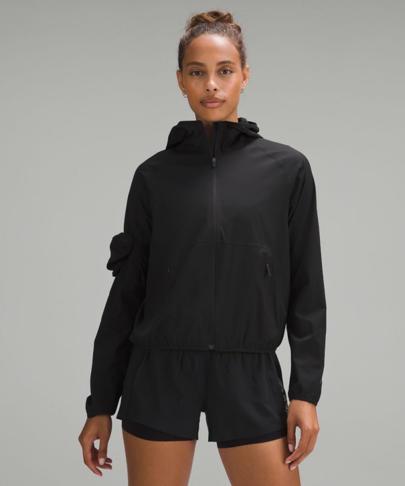 Lululemon | Women's Ventilated Packable Trail Running Jacket Black