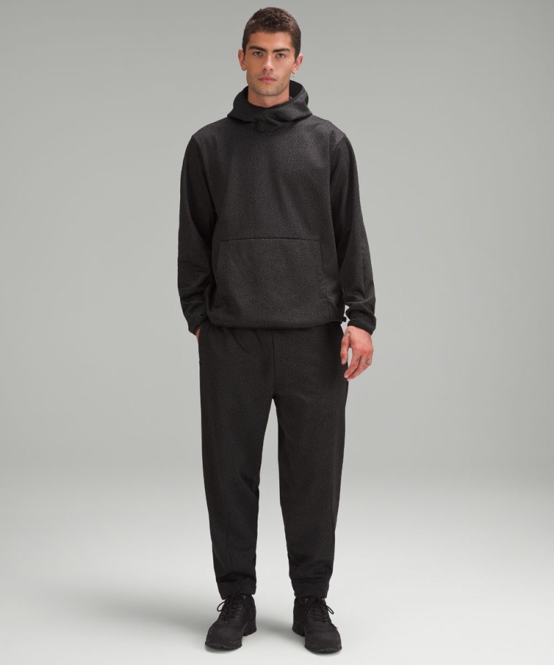 Lululemon | Men's lab Double-Knit Jacquard Jogger Leopardo Mini Jacquard Graphite Grey Black