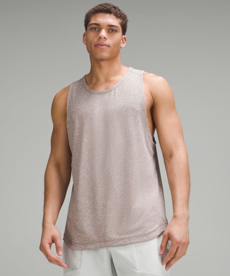 Lululemon | Men's License to Train Tank Top Heathered Taupetastic (not available)