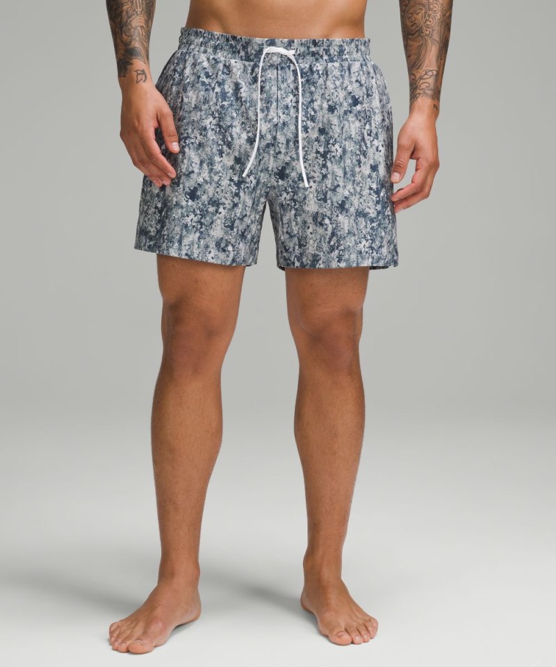 Lululemon | Men's Pool Short 5"L Lined Flower Glide Mini True Na