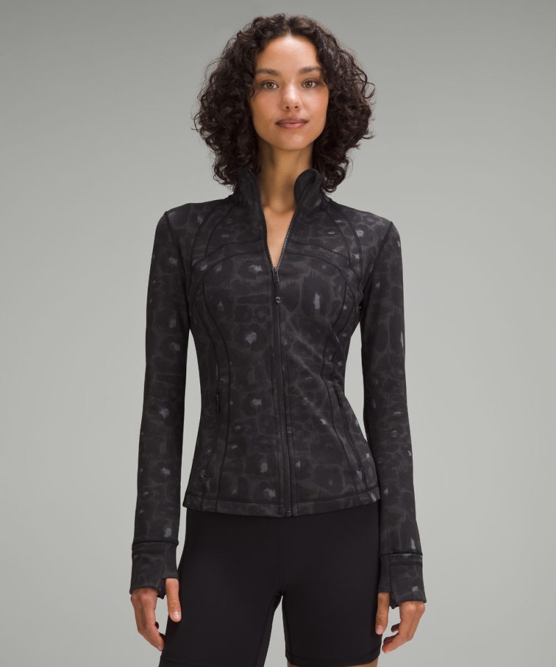 Lululemon | Women's Define Jacket Luon Spray Leopard Black Multi