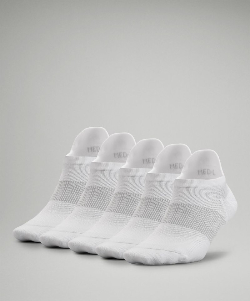 Lululemon | Women's WoPower Stride Tab Socks 5 Pack White