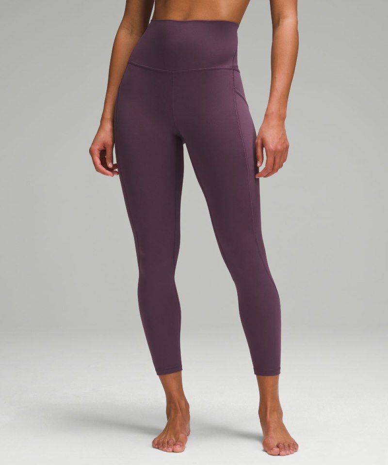 Lululemon | Women's Align High-Rise Pant with Pockets 25"L Grape Thistle