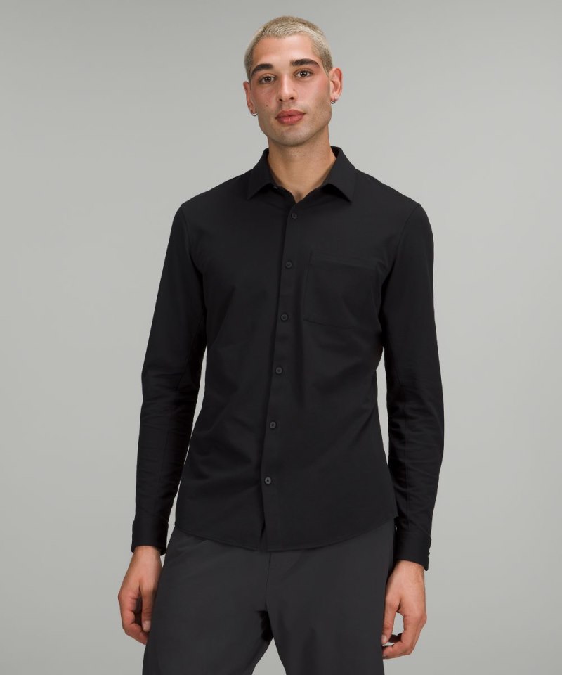 Lululemon | Men's Commission Long-Sleeve Shirt Black