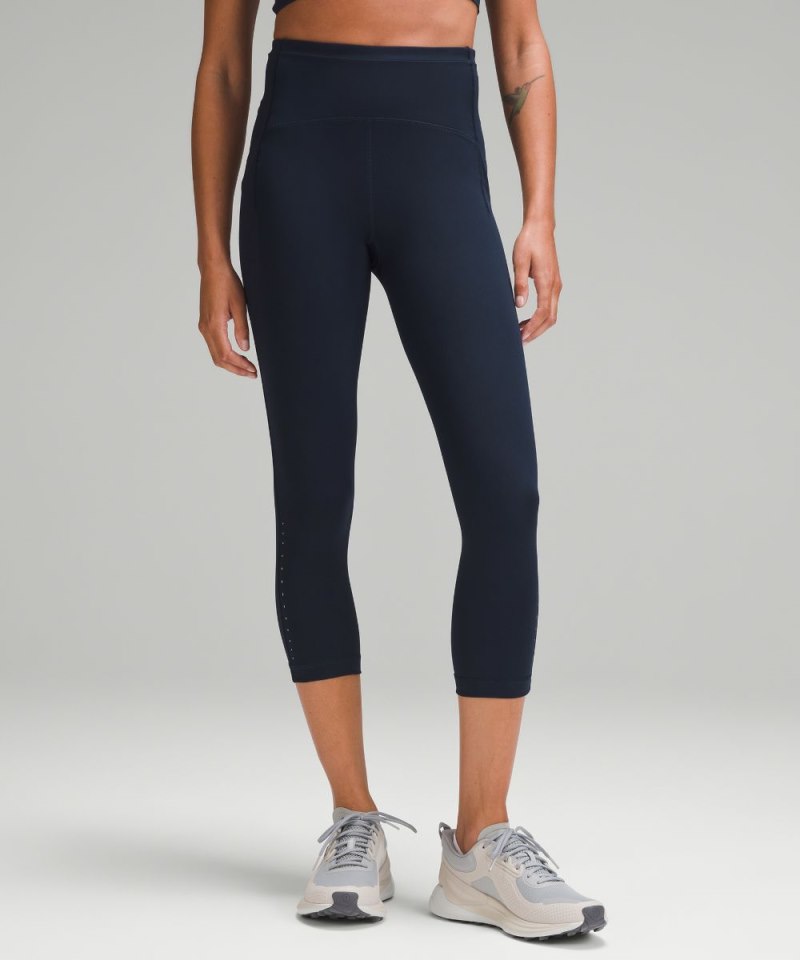 Lululemon | Women's Swift Speed High-Rise Crop 21"L True Navy