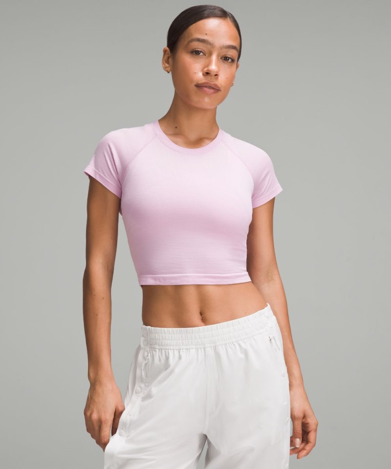 Lululemon | Women's Swiftly Tech Cropped Short-Sleeve Shirt 2.0