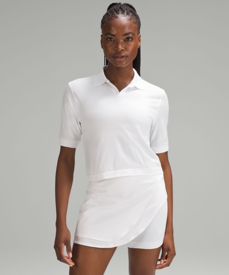 Lululemon | Women's Swiftly Tech Relaxed-Fit Polo Shirt White / White