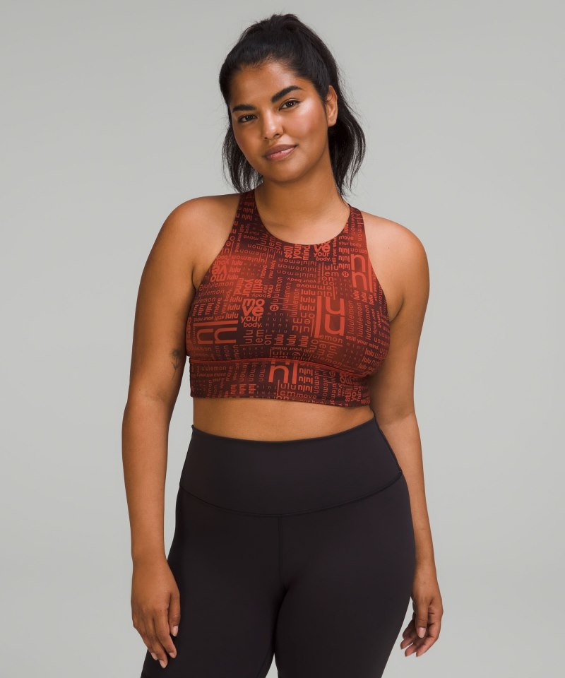 Lululemon | Women's Energy High-Neck Longline Bra Medium Support