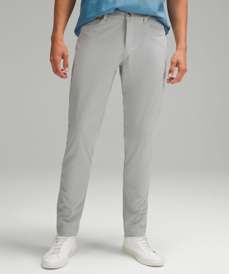 Lululemon | Men's ABC Slim-Fit 5 Pocket Pant 30"L Warpstreme Silver Drop