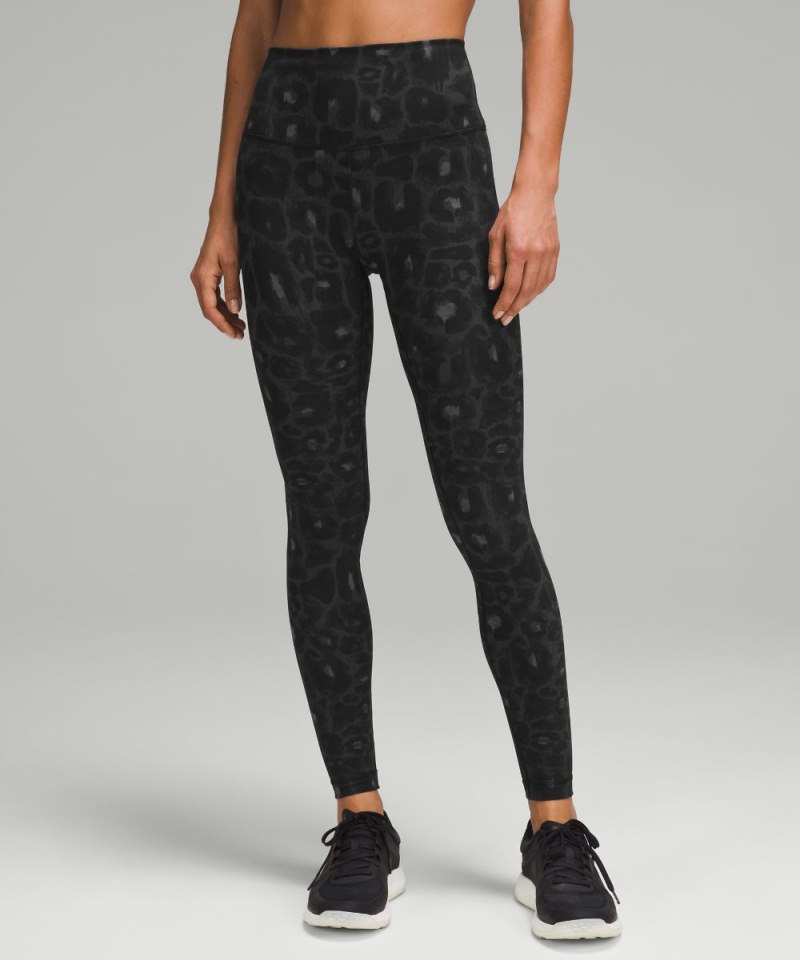 Lululemon | Women's Wunder Train High-Rise Tight 28"L Spray Leop