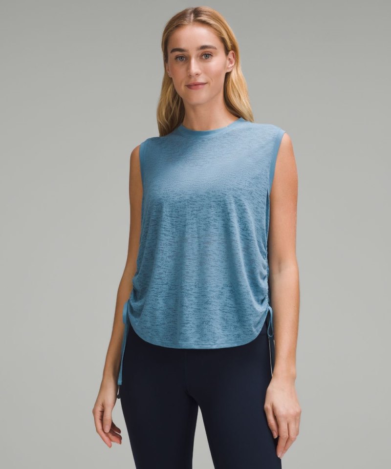 Lululemon | Women's Side-Cinch Tank Top Utility Blue