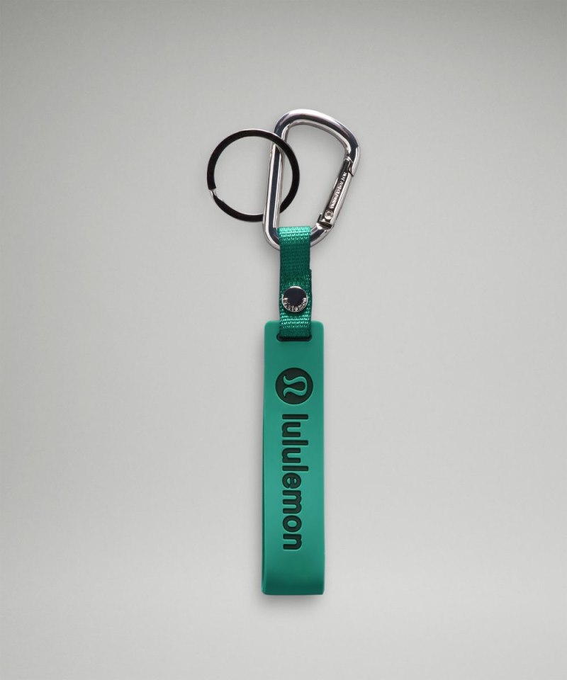 Lululemon | Men's Silicone Keychain Cascadia Green / Legacy Green