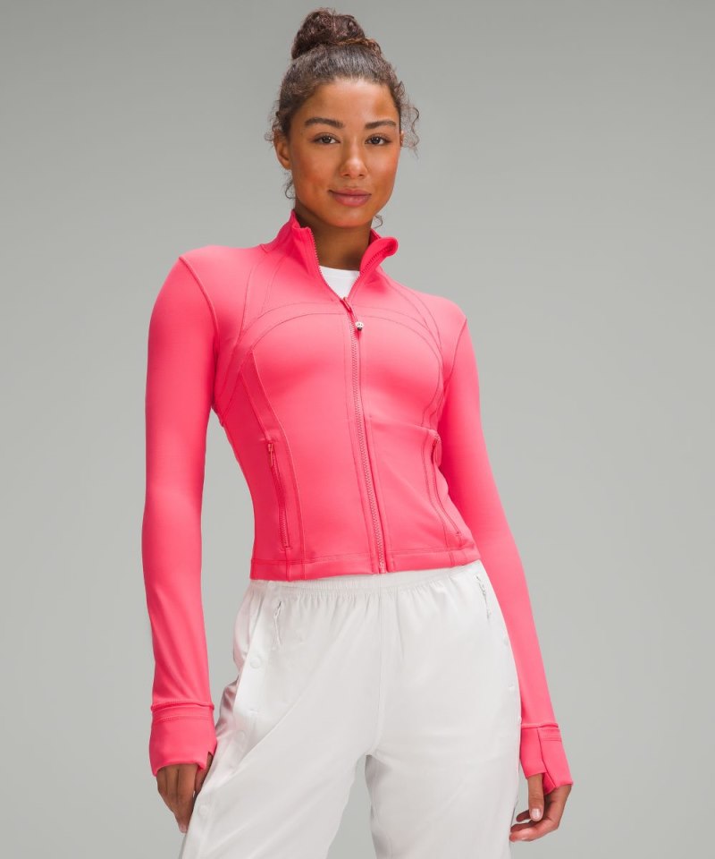 Lululemon | Women's Define Cropped Jacket Nulu Glaze Pink