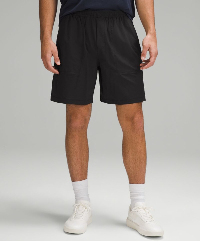 Lululemon | Men's Bowline Short 8"L Stretch Ripstop Black