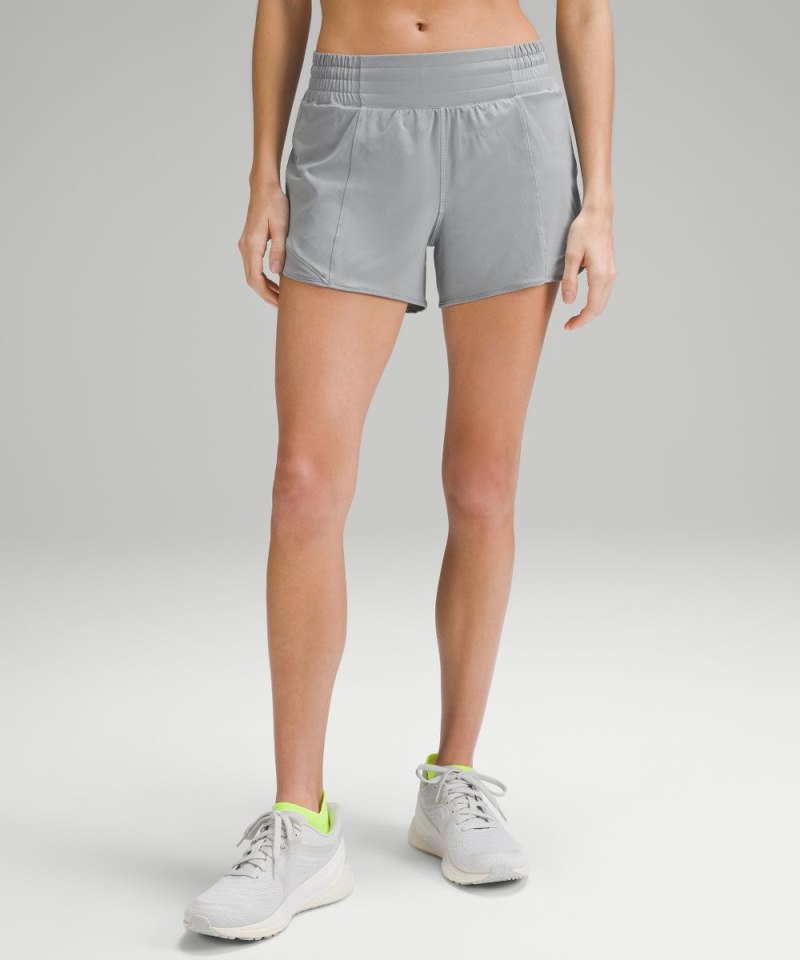 Lululemon | Women's Hotty Hot High-Rise Lined Short 4"L Rhino Gr