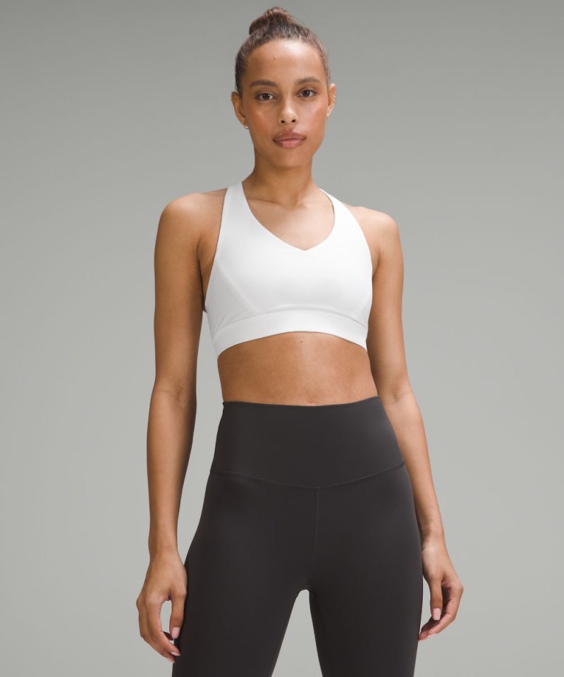 Lululemon | Women's Envital Bra Medium Support, B / C Cup White