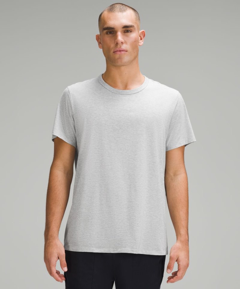 Lululemon | Men's Fundamental T-Shirt Heathered Silver Drop