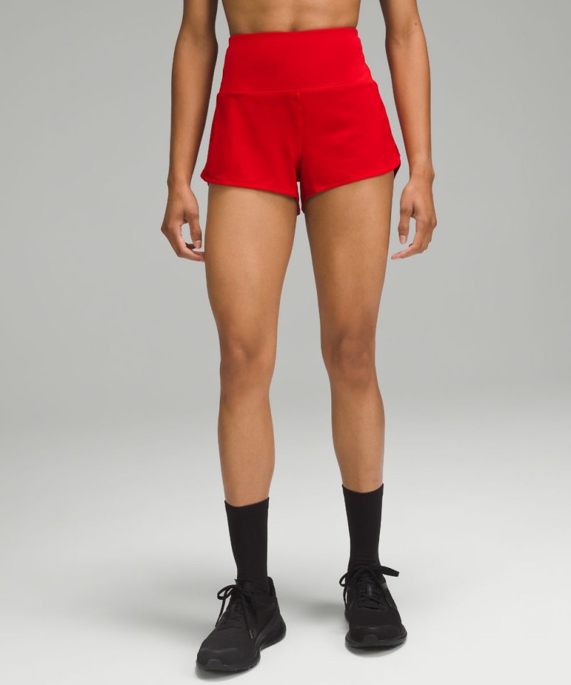 Lululemon | Women's Speed Up High-Rise Lined Short 2.5"L Dark Red