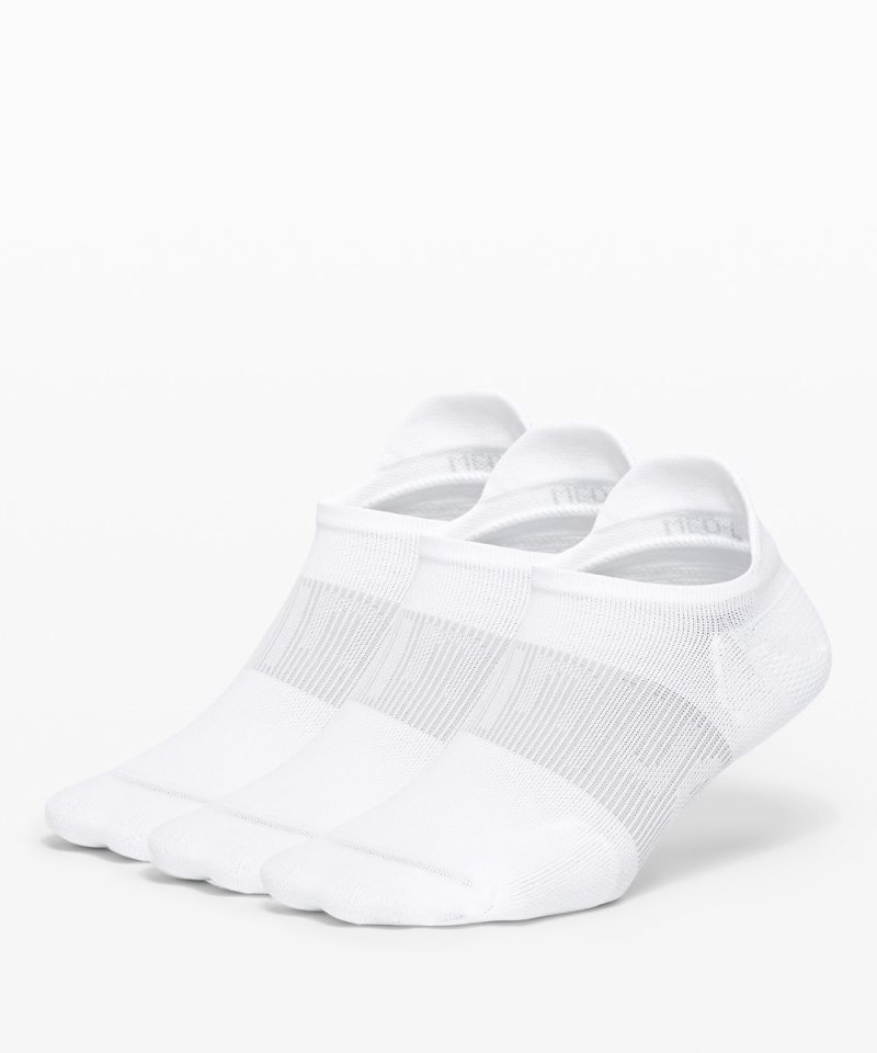 Lululemon | Women's WoPower Stride Tab Socks 3 Pack White