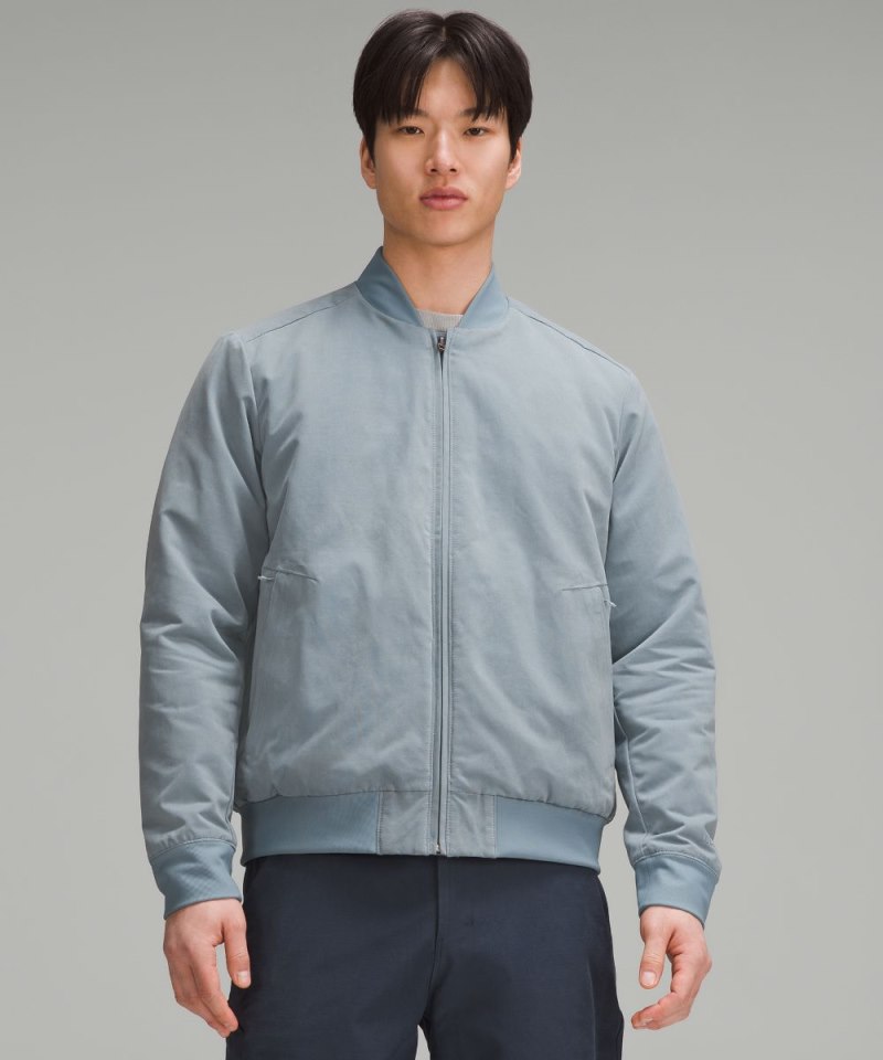 Lululemon | Men's Switch Over Bomber Jacket Belgian Blue