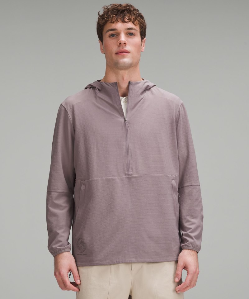 Lululemon | Men's Packable Anorak Earth Day Lunar Rock