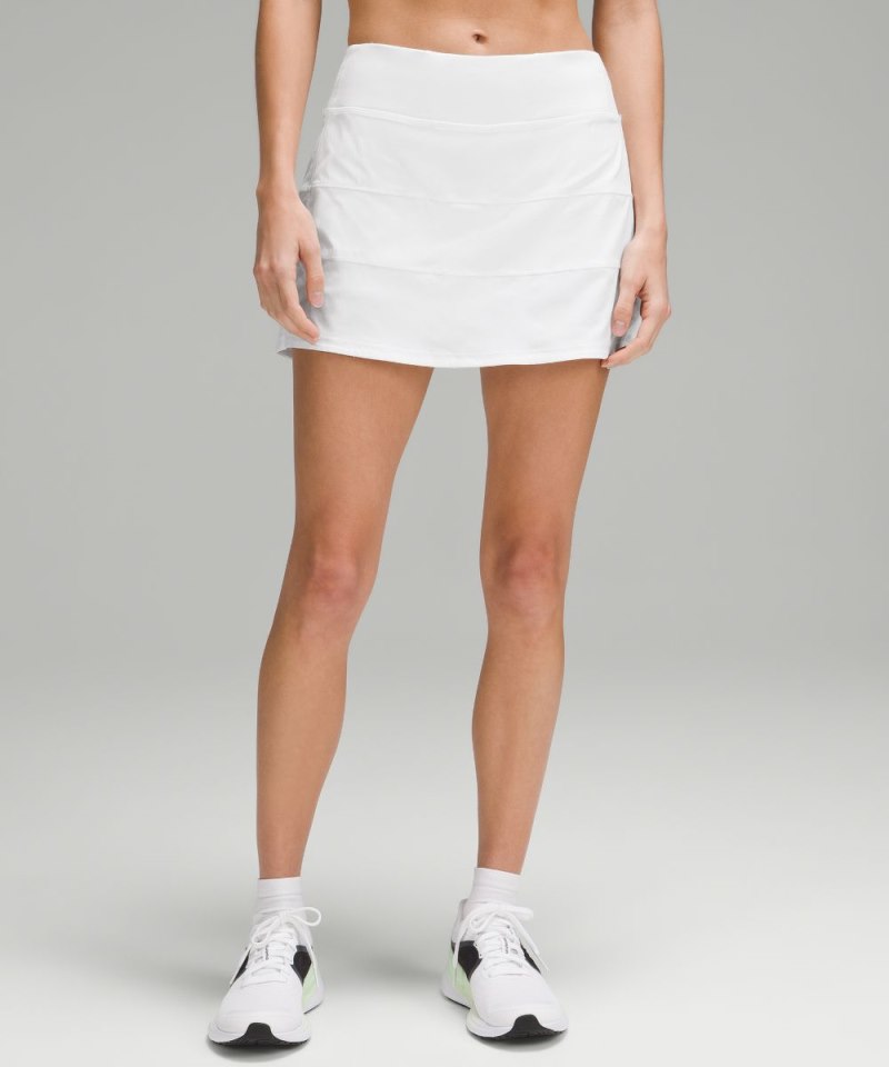 Lululemon | Women's Pace Rival Mid-Rise Skirt Long White