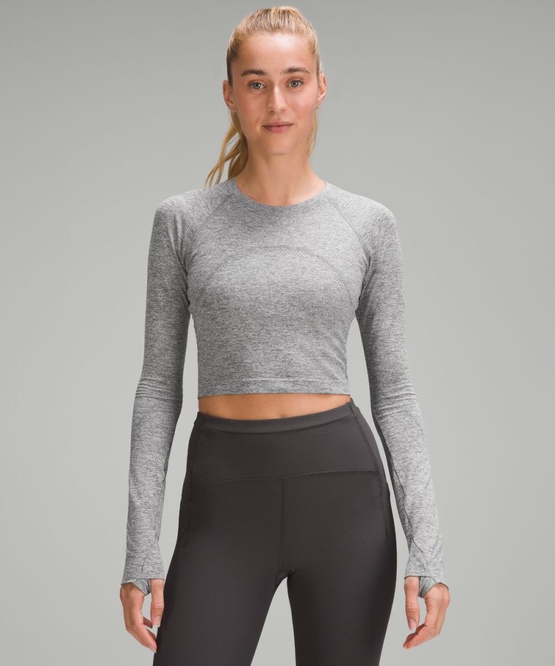 Lululemon | Women's Swiftly Tech Cropped Long-Sleeve Shirt 2.0 S